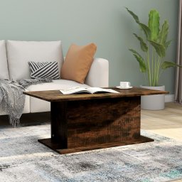Masuta de cafea, stejar afumat, 102x55,5x40 cm, PAL GartenMobel Dekor