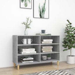 Servanta, gri sonoma, 103,5x35x70 cm, lemn compozit GartenMobel Dekor