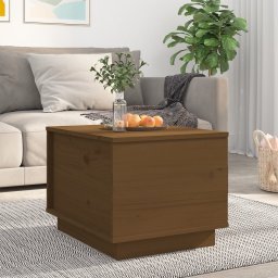 Masuta de cafea, maro miere, 40x50x35 cm, lemn masiv de pin GartenMobel Dekor