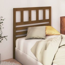 Tablie de pat, maro miere, 106x4x100 cm, lemn masiv de pin GartenMobel Dekor