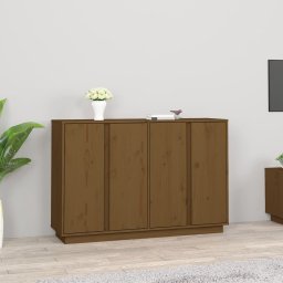 Servanta, maro miere, 120x35x80 cm, lemn masiv de pin GartenMobel Dekor