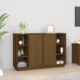 Servanta, maro miere, 120x35x80 cm, lemn masiv de pin GartenMobel Dekor