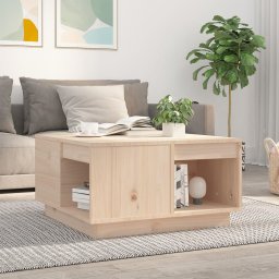 Masuta de cafea, 60x61x32,5 cm, lemn masiv de pin GartenMobel Dekor