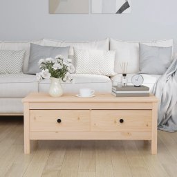 Masuta de cafea, 100x50x40 cm, lemn masiv de pin GartenMobel Dekor