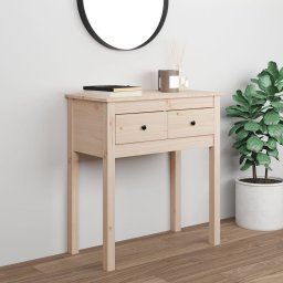 Masa consola, 70x35x75 cm, lemn masiv de pin GartenMobel Dekor