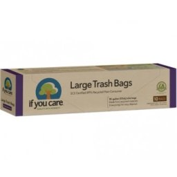 Saci menajeri din plastic reciclat 113.6l 10buc If You Care