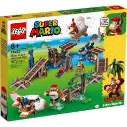 LEGO® Super Mario 71425- Plimbarea cu vagonetul minier a lui Diddy Kong (set extindere)