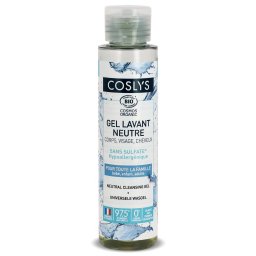 Gel de dus BIO ten, maini, corp si par pentru toata familia, fara parfum(format calatorie) Coslys