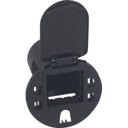 Modul Birou Pentru 1 Priza, Negru 054071