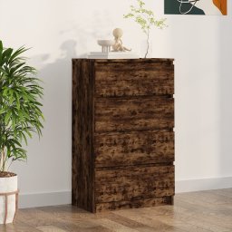Servanta, stejar fumuriu, 60x35x98,5 cm, lemn prelucrat GartenMobel Dekor