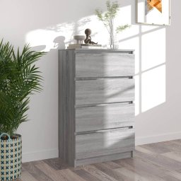 Servanta, sonoma gri, 60x35x98,5 cm, lemn prelucrat GartenMobel Dekor