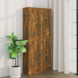 Biblioteca, stejar fumuriu, 82,5x30,5x185,5 cm, lemn prelucrat GartenMobel Dekor