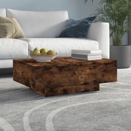 Masuta de cafea, stejar fumuriu, 90x60x31 cm, lemn prelucrat GartenMobel Dekor