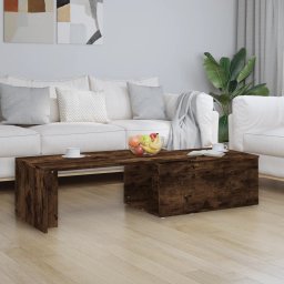 Masuta de cafea, stejar fumuriu, 150x50x35 cm, lemn prelucrat GartenMobel Dekor