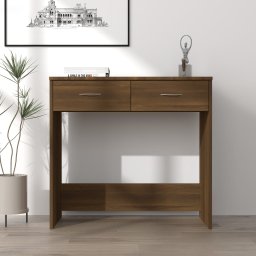 Birou, stejar maro, 80x40x75 cm, lemn prelucrat GartenMobel Dekor