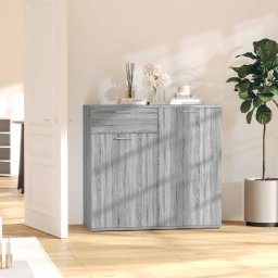 Servanta, sonoma gri, 80x36x75 cm, lemn compozit GartenMobel Dekor