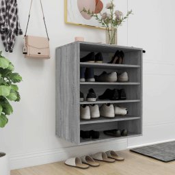 Pantofar, gri sonoma, 60x35x70 cm, lemn compozit GartenMobel Dekor