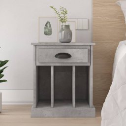 Noptiere, gri beton, 43x36x50 cm GartenMobel Dekor