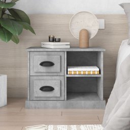 Noptiera, gri beton, 60x35,5x45 cm GartenMobel Dekor