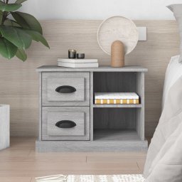 Noptiera, gri sonoma, 60x35,5x45 cm GartenMobel Dekor