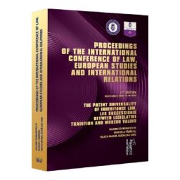 The Patent Universality of Inheritance Law - Manuela Tabaras, Felicia Maxim, Madalina Dinu