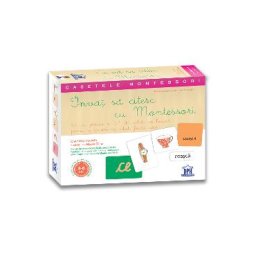 Invat sa citesc cu Montessori: 84 de jetoane si 51 de tichete - Charlotte Poussin, Marie Ollier