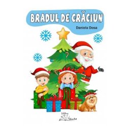 Bradul de Craciun . Carte de colorat - Daniela Dosa