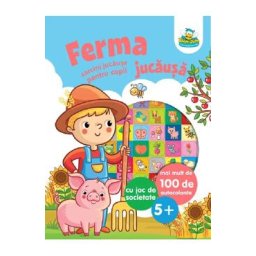 Ferma jucausa. Sarcini jucause pentru copii cu joc de societate. Mai mult de 100 de autocolante