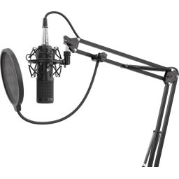 Microfon Radium 300 studio XLR with Pop-filter arm