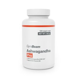 GymBeam Ashwagandha Pro 120 caps.