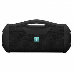 Boxa portabila APOLLO,Bluetooth, USB, micro SD card slot, Aux in, Functie Memorie la oprire si redare in bucla, functie anti-soc, cablu de incarcare USB, Neagra