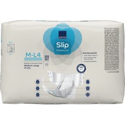 ABENA Scutece Premium pentru adulti, Slip Flexi-Fit, cu talie flexibila, M-L4, 70-120cm, 3400ml, 23buc