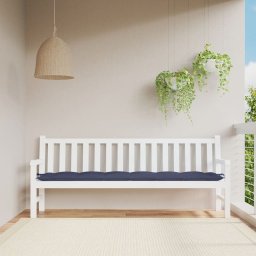 Perna banca de gradina, bleumarin, 200x50x7cm, textil oxford GartenMobel Dekor