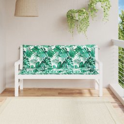 Perna banca de gradina 2 buc., model frunze, 150x50x7cm, textil GartenMobel Dekor