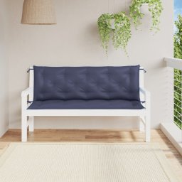 Perne banca de gradina 2buc. bleumarin 150x50x7cm textil oxford GartenMobel Dekor