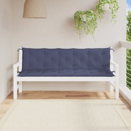 Perne banca de gradina 2buc. bleumarin 180x50x7cm textil oxford GartenMobel Dekor