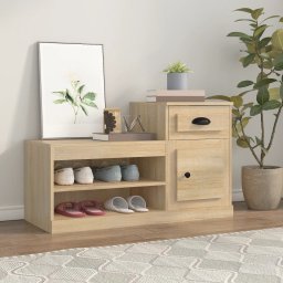 Pantofar, stejar sonoma, 100x42x60 cm, lemn prelucrat GartenMobel Dekor