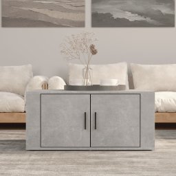 Masuta de cafea, gri beton, 80x50x36 cm, lemn compozit GartenMobel Dekor