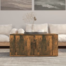 Masuta de cafea, stejar fumuriu, 80x50x36 cm, lemn compozit GartenMobel Dekor