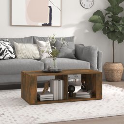 Masuta de cafea, stejar fumuriu, 100x50x36 cm, lemn prelucrat GartenMobel Dekor