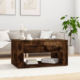Masuta de cafea, stejar fumuriu, 80x50x40 cm, lemn prelucrat GartenMobel Dekor
