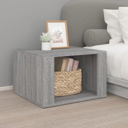 Noptiera, gri sonoma, 57x55x36 cm, lemn compozit GartenMobel Dekor