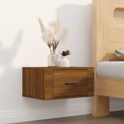 Noptiera de perete, stejar maro, 50x36x25 cm GartenMobel Dekor