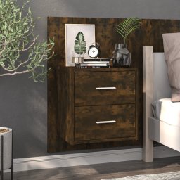 Noptiera de perete, stejar fumuriu GartenMobel Dekor