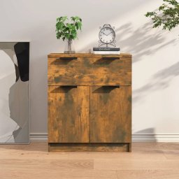 Servanta, stejar fumuriu, 60x30x70 cm, lemn prelucrat GartenMobel Dekor