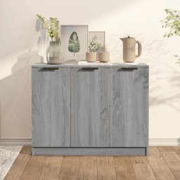 Servanta, sonoma gri, 90,5x30x70 cm, lemn prelucrat GartenMobel Dekor