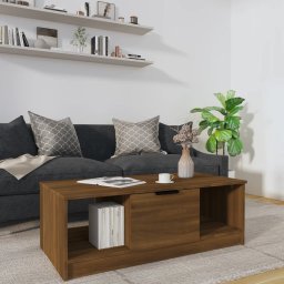 Masuta de cafea, stejar fumuriu, 102x50x36 cm, lemn prelucrat GartenMobel Dekor