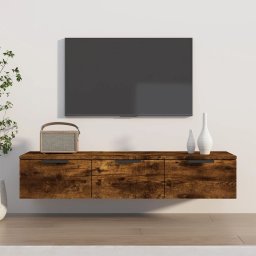 Dulap de perete, stejar fumuriu, 102x30x20 cm, lemn compozit GartenMobel Dekor