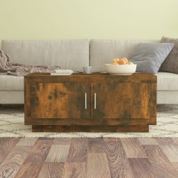 Masuta de cafea, stejar afumat, 102x50x45 cm, lemn compozit GartenMobel Dekor
