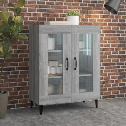 Servanta, gri sonoma, 69,5x34x90 cm, lemn compozit GartenMobel Dekor